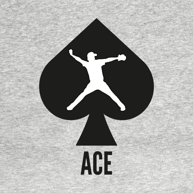 Ace pitcher- a baseball design by C-Dogg